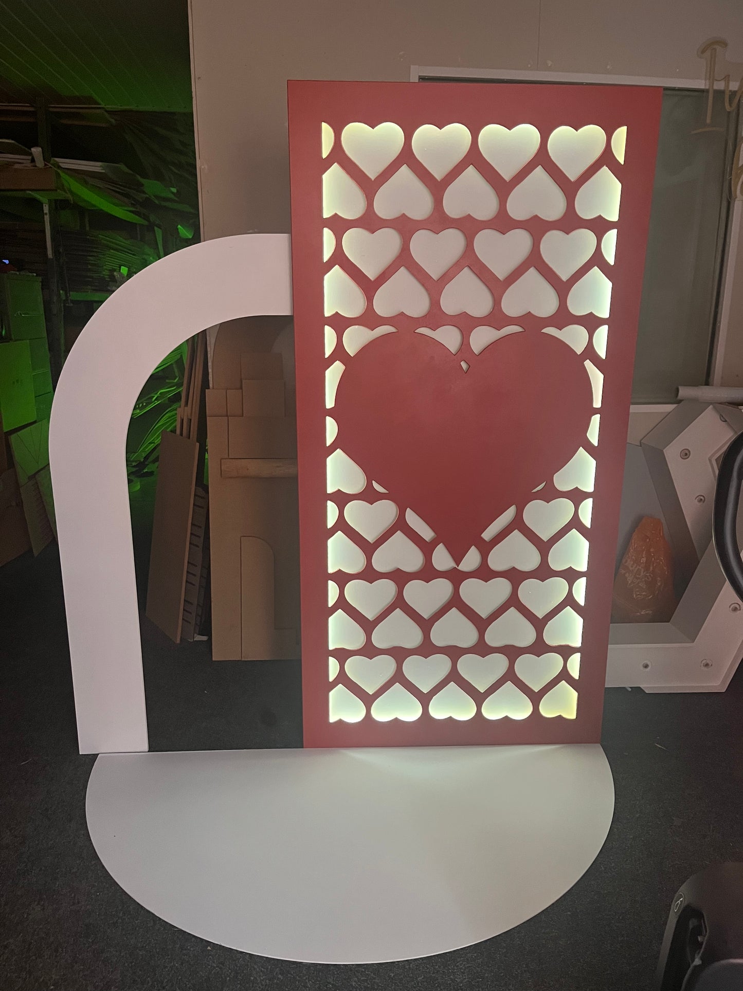 3D Light Box Backdrop