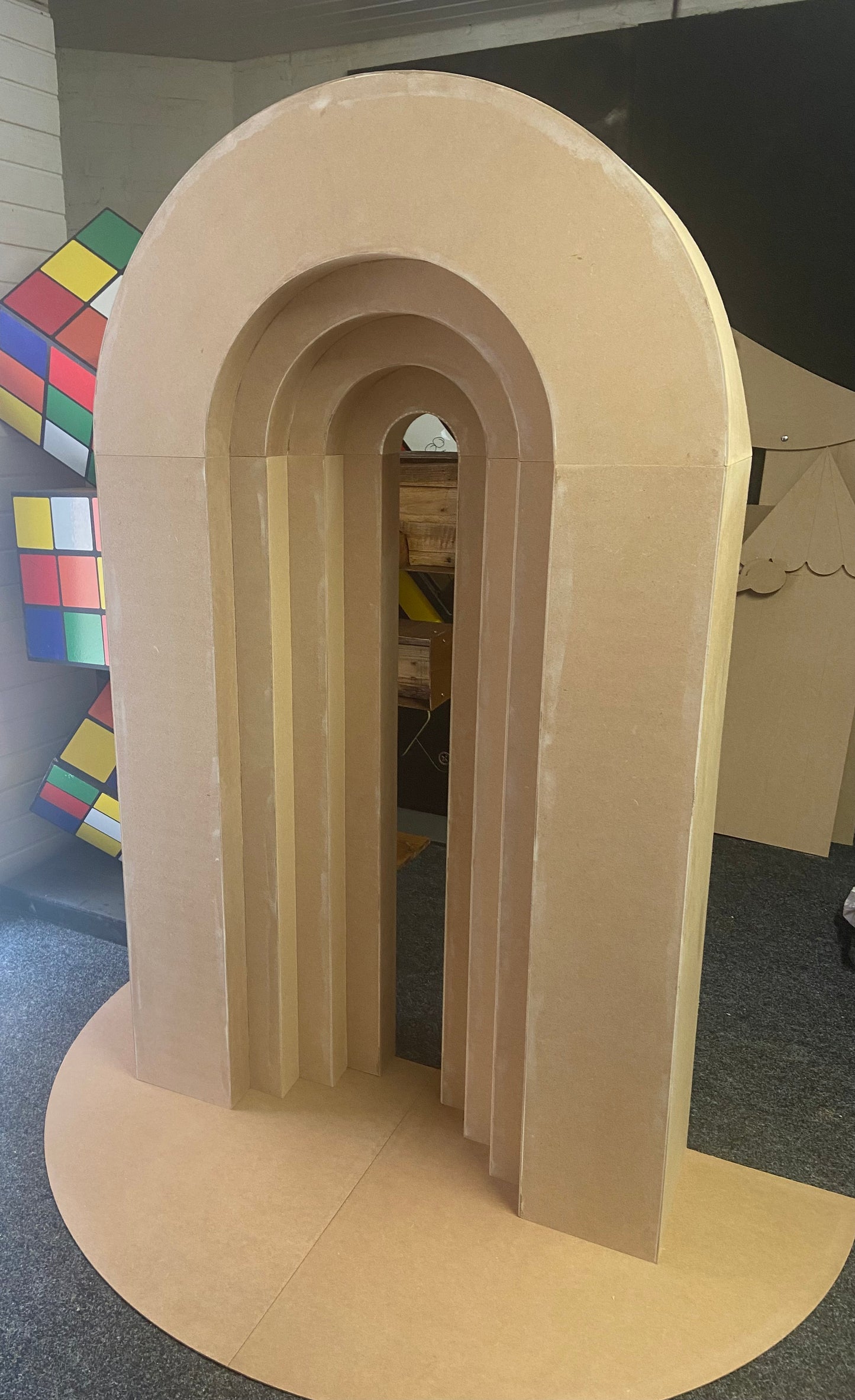 3D STEPPED ARCH LARGE