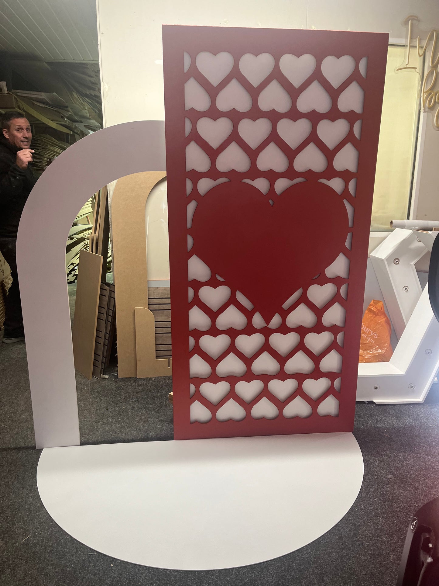 3D Light Box Backdrop