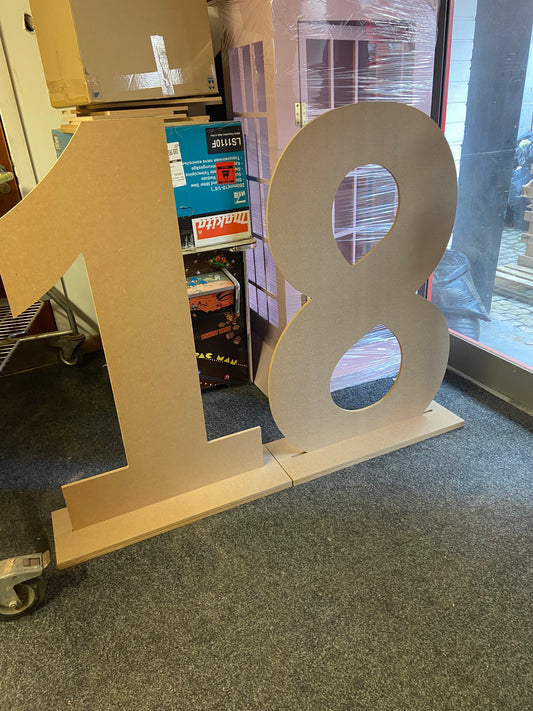 FREE STANDING NUMBERS