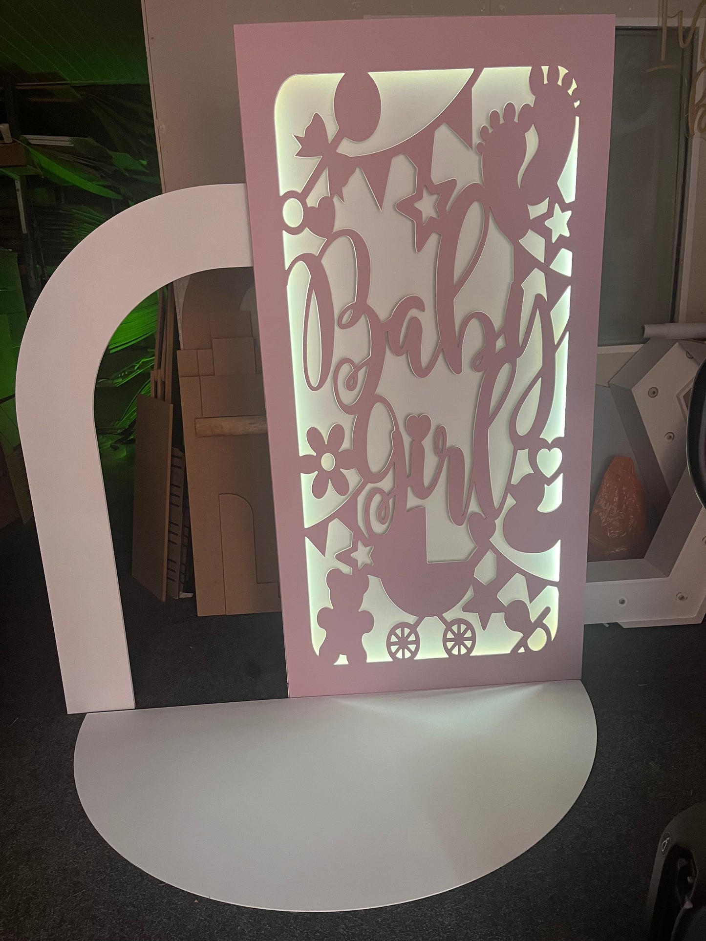 3D Light Box Backdrop