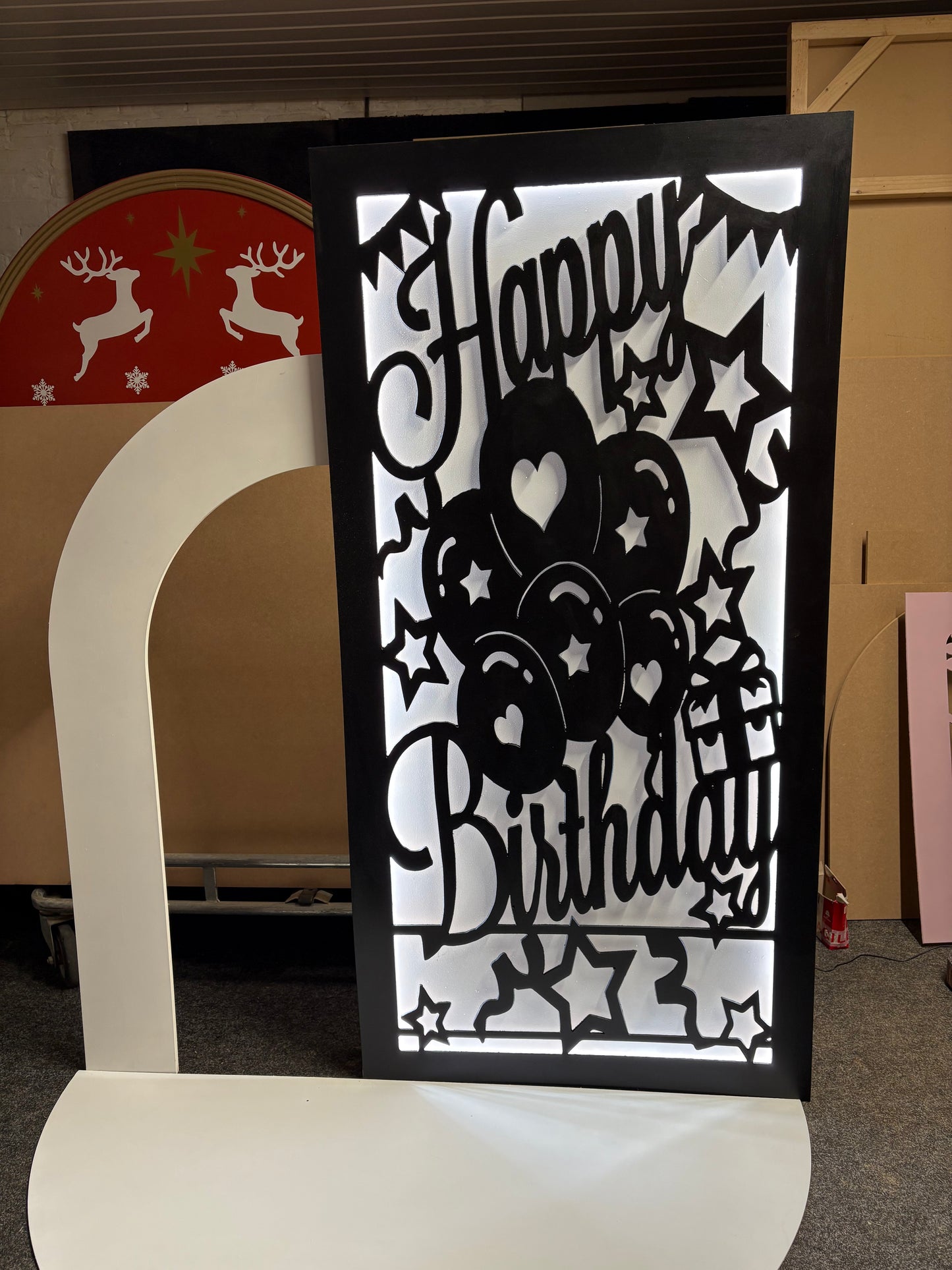 3D Light Box Backdrop