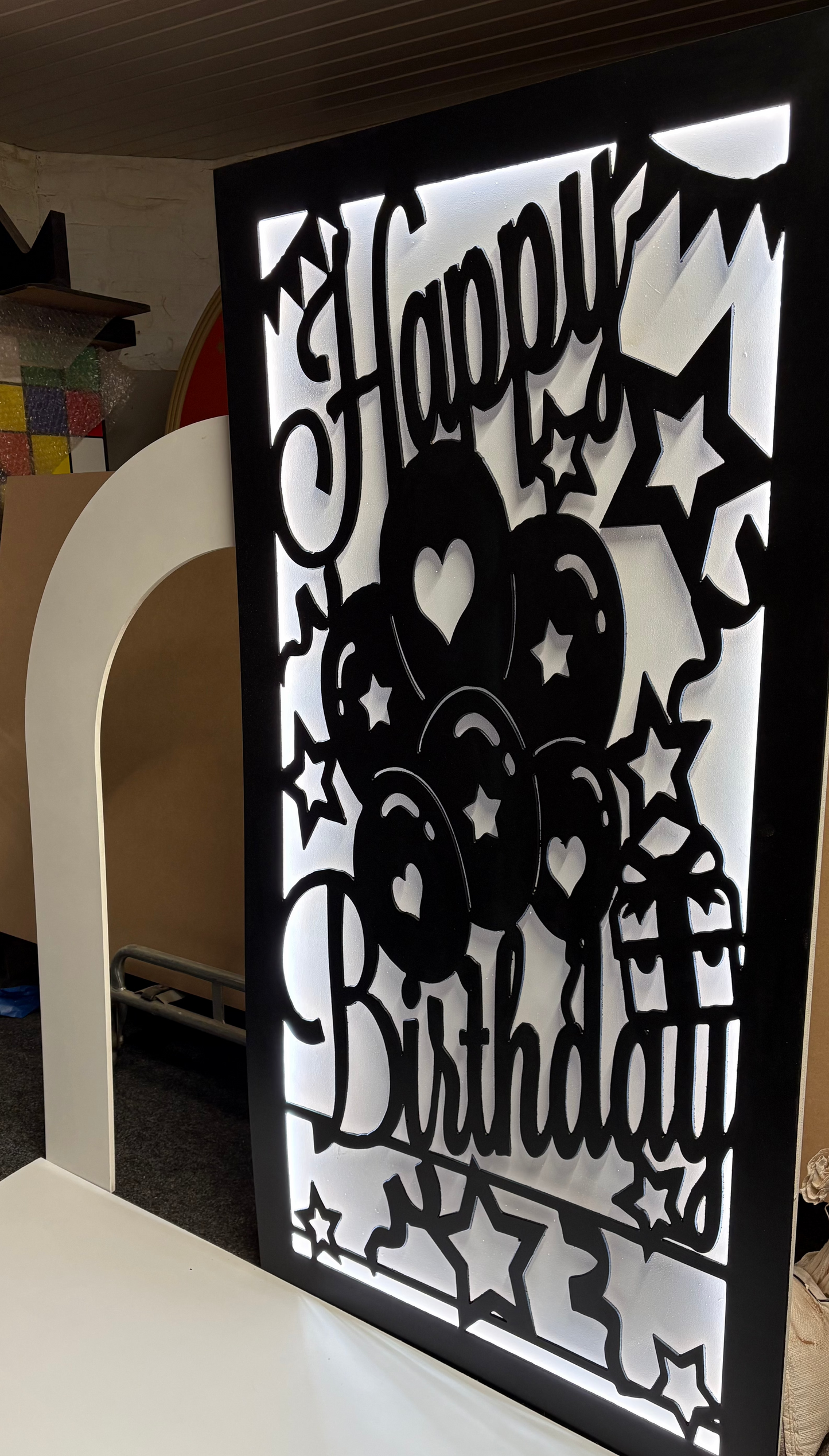 3D Light Box Backdrop