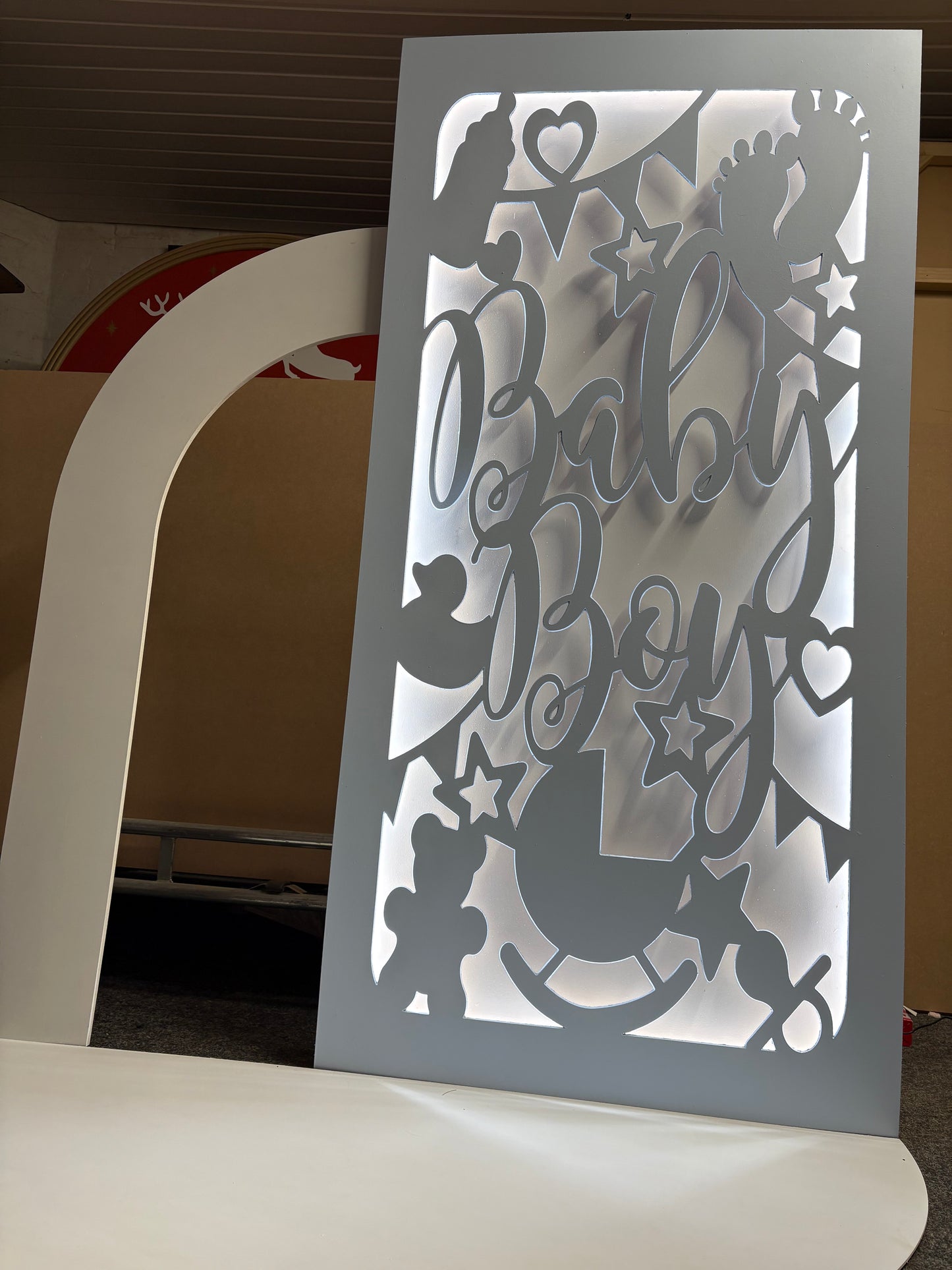 3D Light Box Backdrop