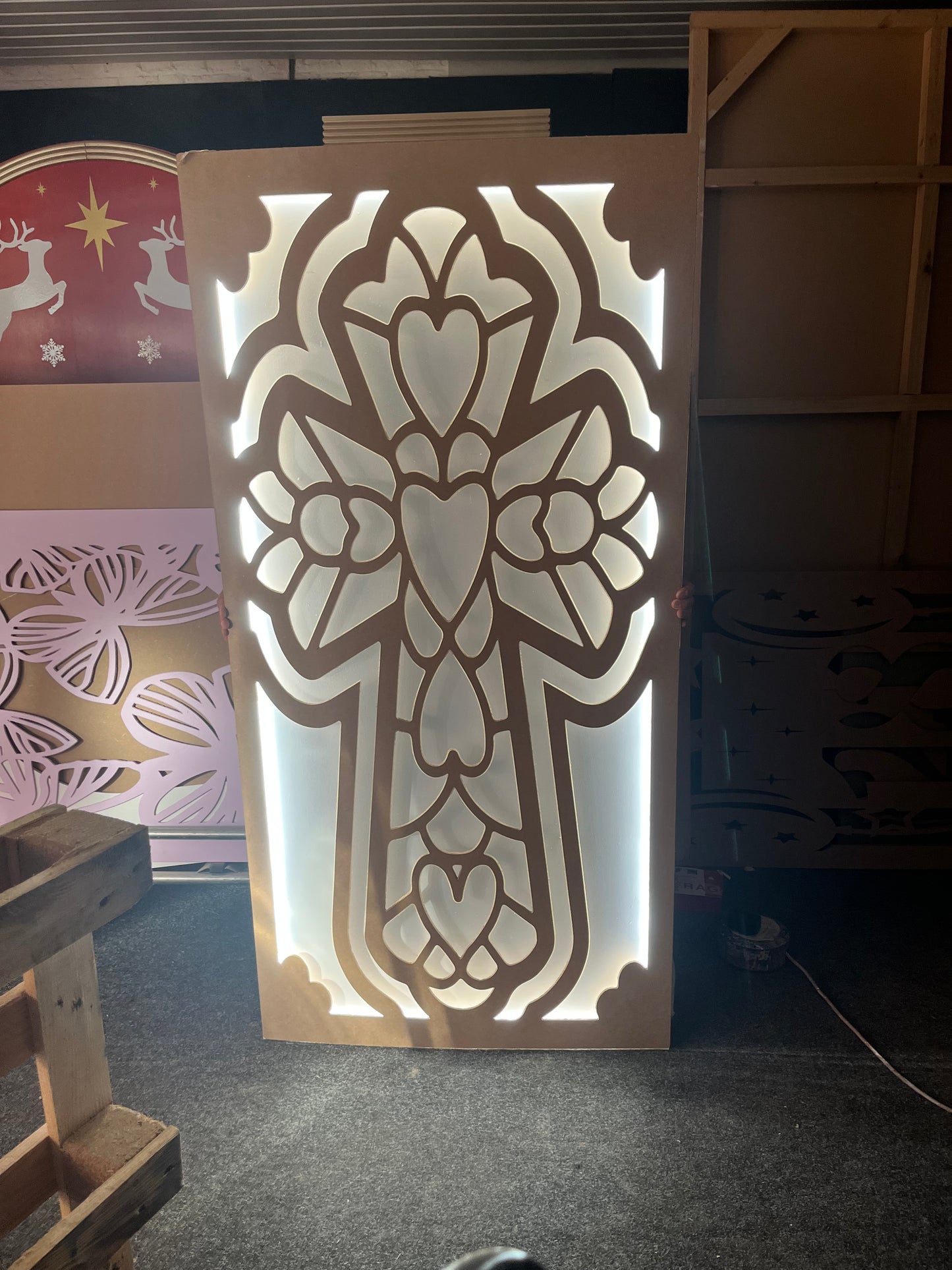 3D Light Box Backdrop