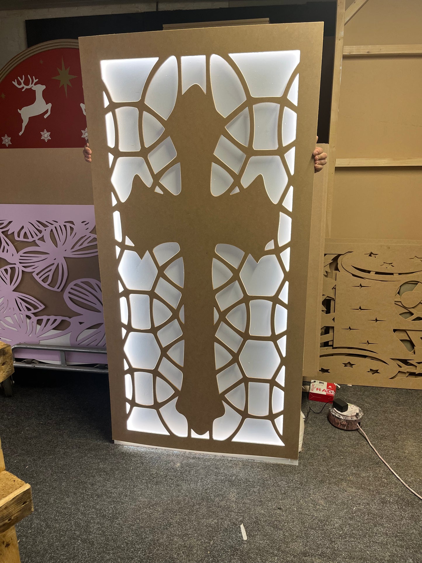 3D Light Box Backdrop