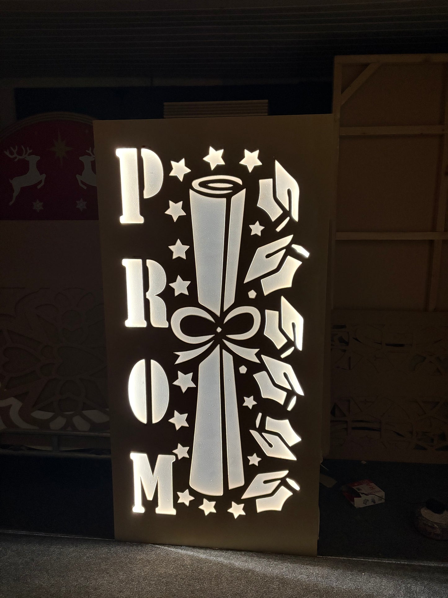 3D Light Box Backdrop