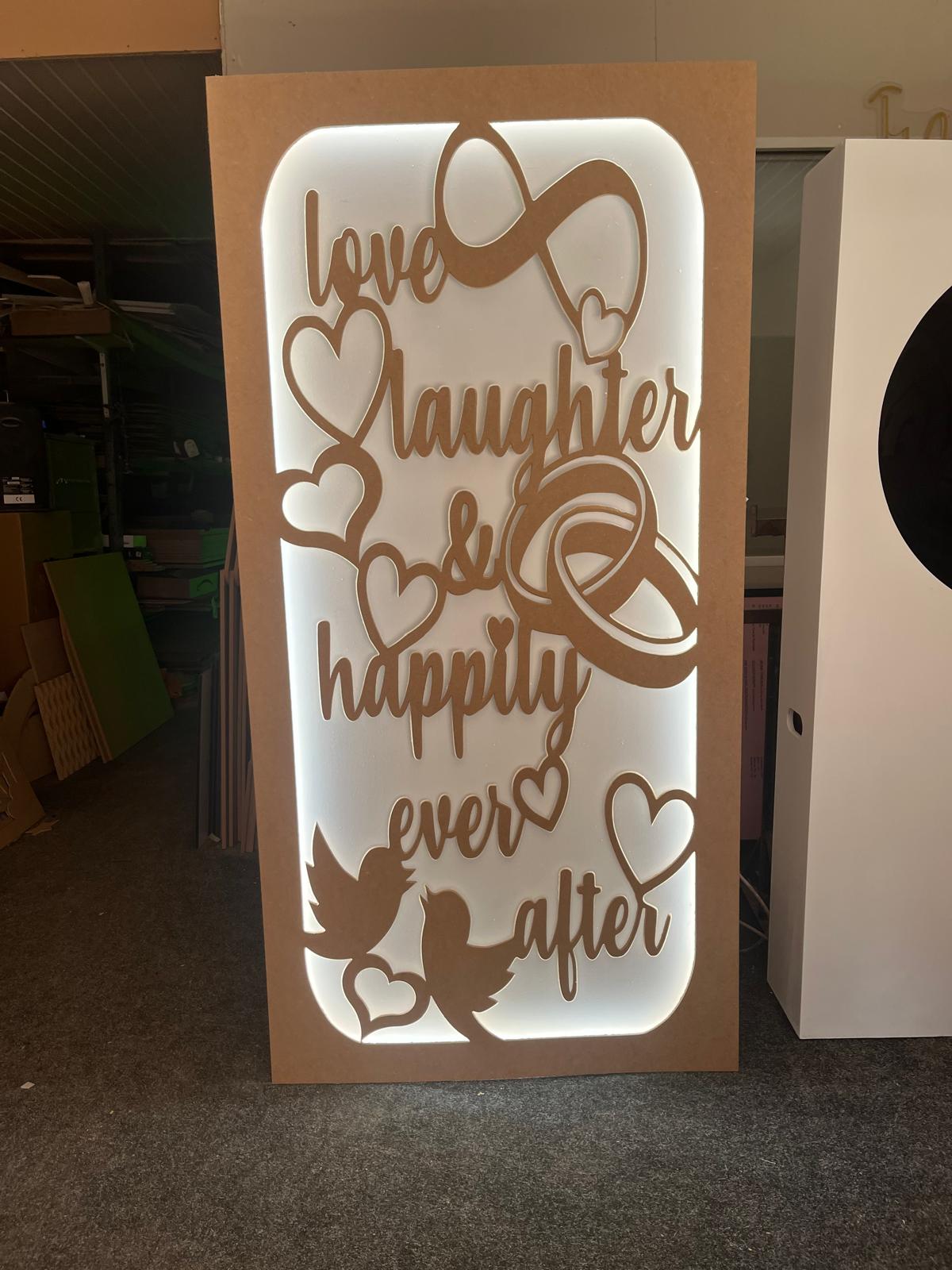 3D Light Box Backdrop