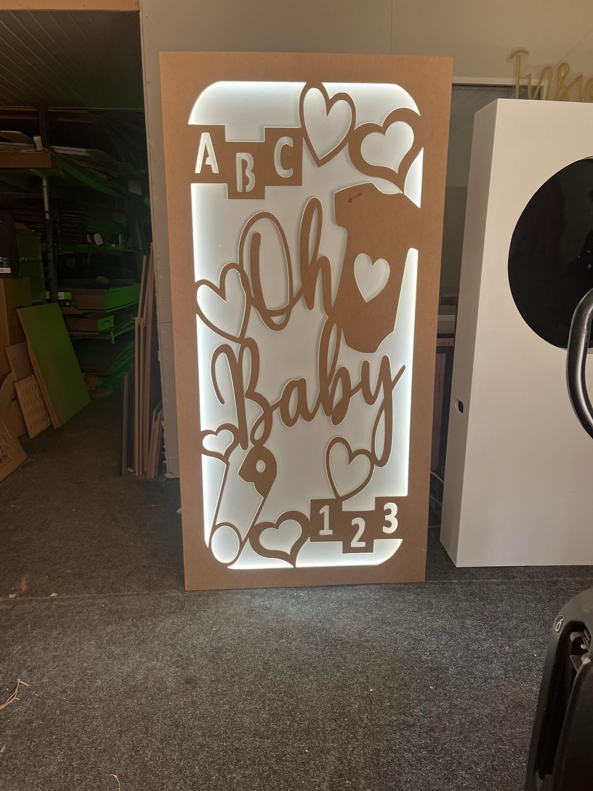 3D Light Box Backdrop