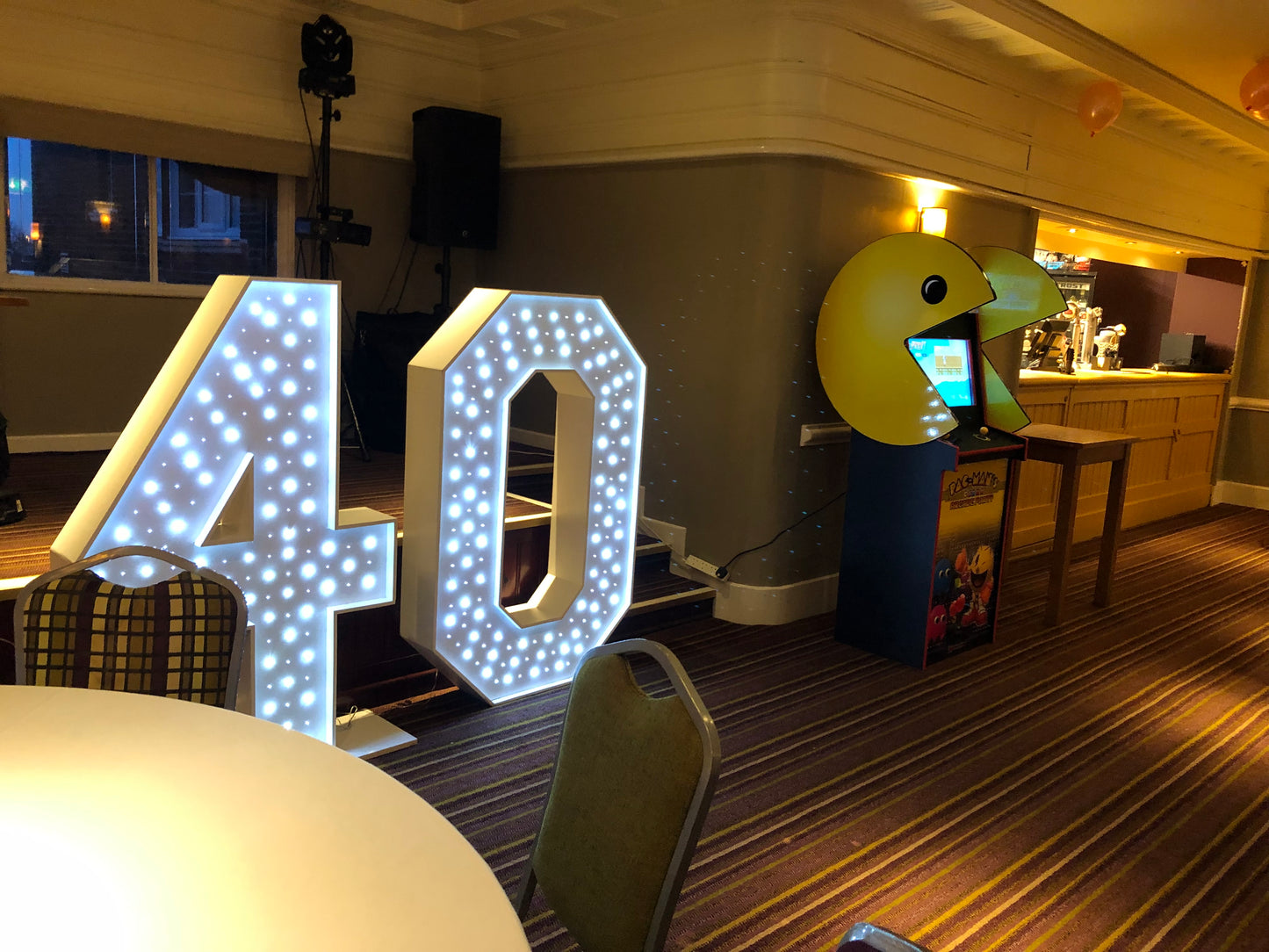 5ft led mains powered numbers