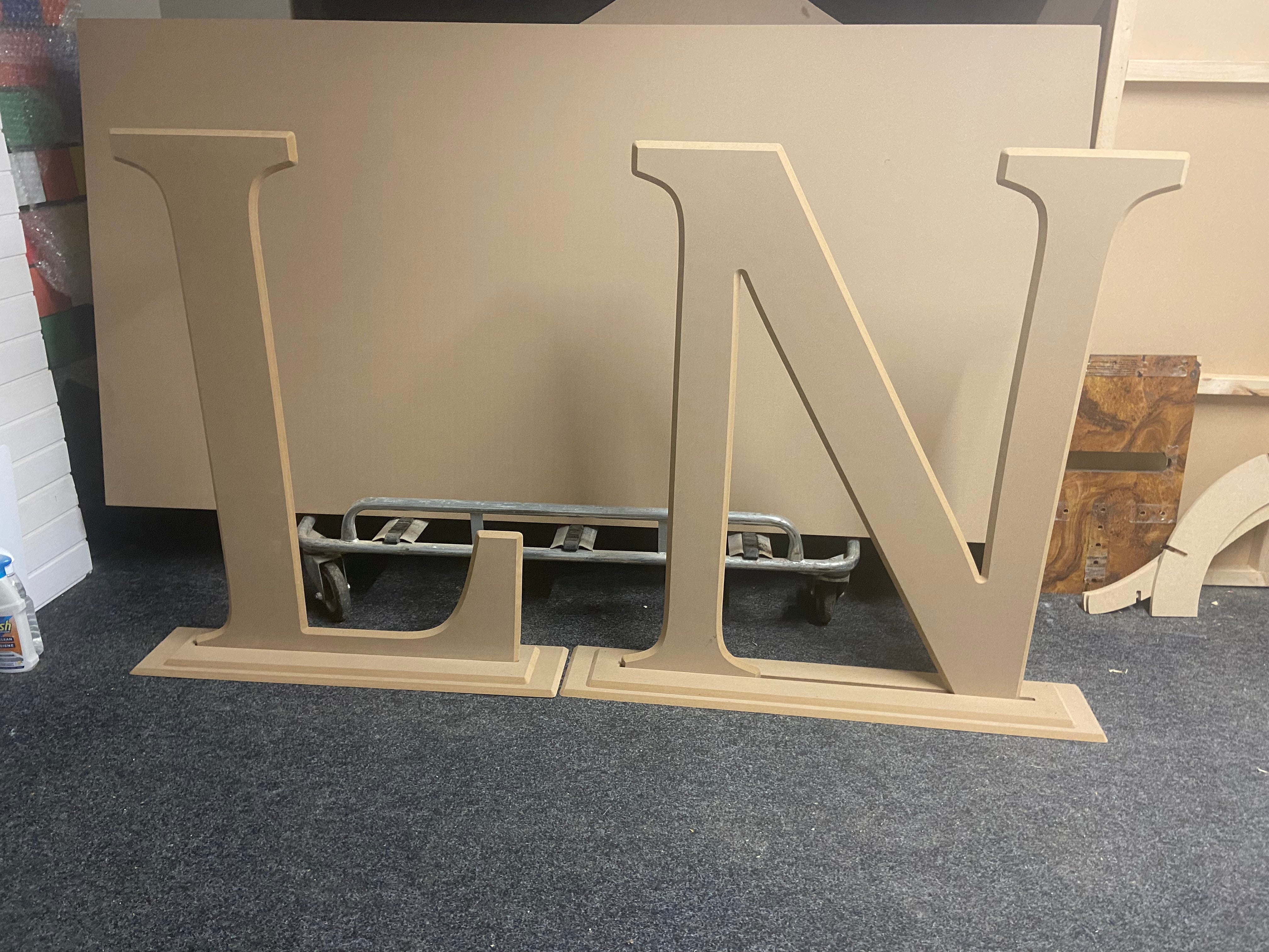 FREE STANDING LETTERS – IBL Creations