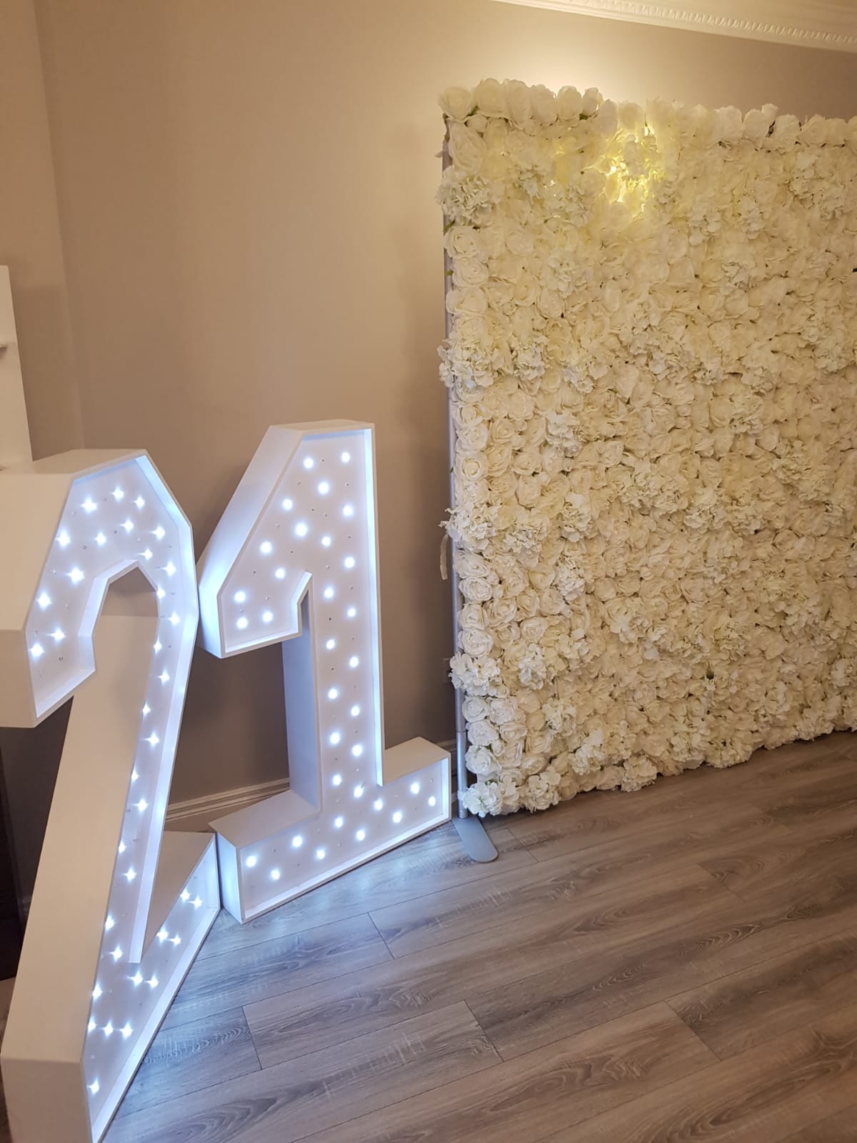 TWINKLE LED 4FT NUMBERS