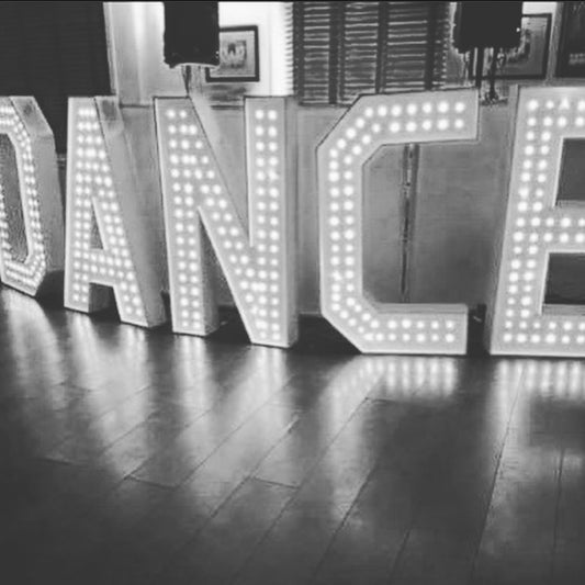 4FT LED LETTERS MAINS POWERED TWINKLE