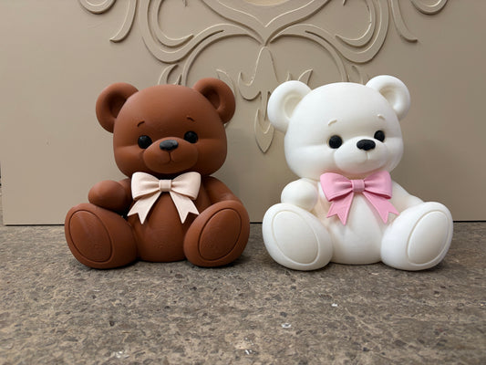 3d Bear with flat back